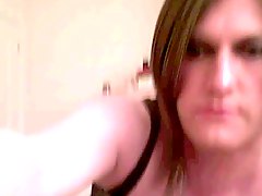 tranďák, zralé, tranny, webcam, transsexuál, pěkný transsexuál