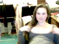 australisch, brüste, meisen, webcam