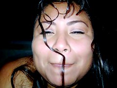 latinské, fajčenie, tučné ženy (bbw)