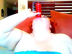 webcam, gode, belles grosses femmes, compilation, pipe profonde