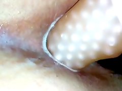 anal, ciecz spermy, sperma w dupie, pov