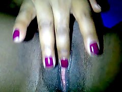 ebenholz, schwarze amateur, masturbation finger, muschi, schwarz, amateure
