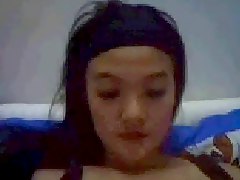 nøgne bryst, asiatiske, kinesisk pige, webcam, små bryster