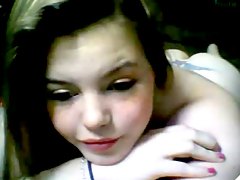 belleza, webcam, masturbación, tetas grandes, tetas
