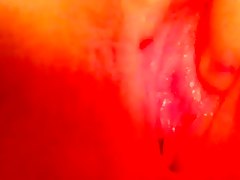 effeuilleuse, chatte, amateur, masturbation