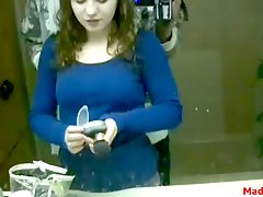 pelirroja, hecho en casa, joven