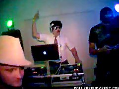 College party features some good fucking