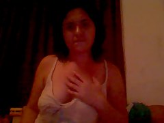 sensual, webcam, gordinha, morena, quente