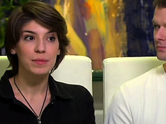 American amateur couple tries swinging