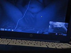 webcam, corrida, masturbación, dedos, gran polla