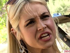 sexy, queue, milf, pipe, blonde