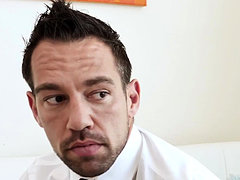 facial, desvergonzado, toma, pelirroja