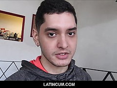 Young Latino Twink Boy Paid Cash To Fuck Producer POV