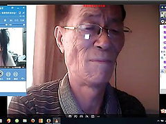 webcam, vue de décharge, mature, asiatique maturité