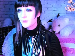 látex, joven, amateur, solo, webcam
