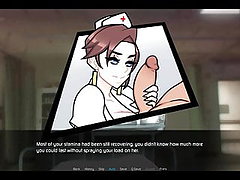 Νοσοκόμα, άτακτος, βρώμικο πόρνη, γελοιογραφία, Καρτούν Γαμήσι