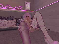 LEWD CATGIRL VIBRATOR TEASE 2 SQUIRMING AND MOANING