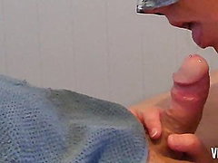 cumshot, połykanie spermy, zbliżenie, ciecz spermy, sperma w ustach