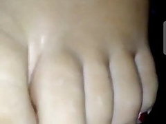 pés, fetish, madura, nylon, punheta com os pés
