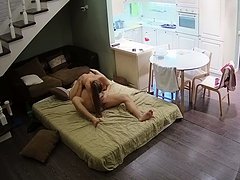 voyeur, heet, blond, harde sex, verborgen camera