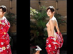 japanisch, zusammenstellung, asiatisch, stripperin, schönheit