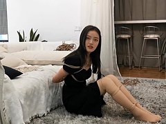 teen, asiatiske, hotel, kæreste, bdsm