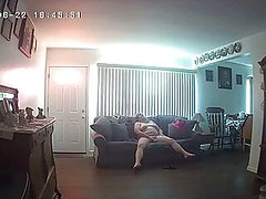 Mom getting orgasm on the couch for me 