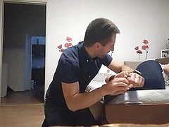 Czech Milf with big Feet gets tickle tickled by husband 