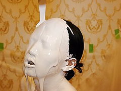τσαπατσούλης, βρώμικος Χύσιμο στο πρόσωπο, Ιάπωνες, λευκό