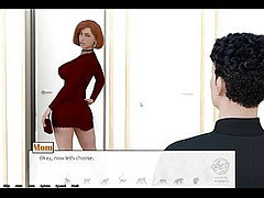 casnică, ușor grăsuț, femeie de afaceri, britanic, porno desen animat