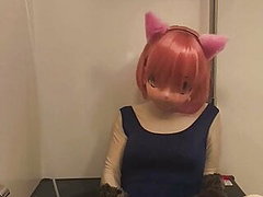  kigurumi enema and a tail in the ass