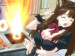 (Issho no H Shiyo 3) Obedient Cat Maid fucks her Master