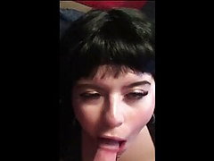 Big Titty Goth Slut Face Fucked