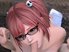 Girls from Games Gets a Huge Cock in Their Little Mouth