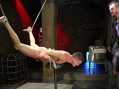 Gay bondage sex is hardcore for Scott Ambrose and Lance Hart