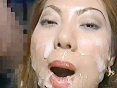 bukkake, puta sucia, nena, mamada, facial