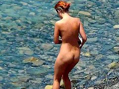nuda, pupa, nudità pubblica, nudisti, spiaggia