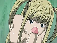 Blonde Girl From Death Note Sucks Dick