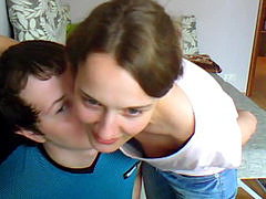 missionnaire, couple, blanc, nana, européen