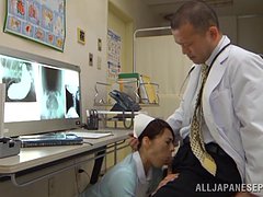 Νοσοκόμα, Ιάπωνες, είναι χάλια, φαλλός, Τσιμπούκι