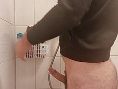 amateur, néerlandais, webcam, masturbation, douche