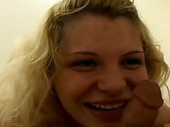 tiro cum, puta, loira, hardcore, esperma líquido