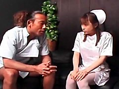 sygeplejerske, relaterede bondage, dejlige, japans, babe