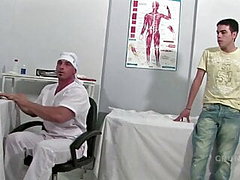 anal insertcion by doctor at the clinic for this sexy twink