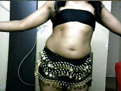 KRITHI Sexy BELLY DANCE,Curvy Hip Folds & Strip Tease