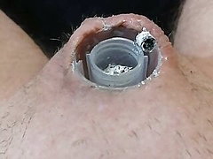 Micropenis Superglue ashtray damp cigarette solo cbt BDSM
