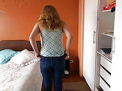 vriend, amateur, behaard, voyeur, harig rijp