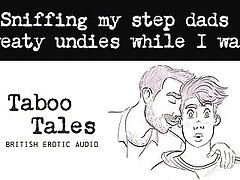 Erotic Audio Fantasy: UK stepson sniffs stepdad's underwear